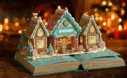 Videohive Christmas Card Pop Up