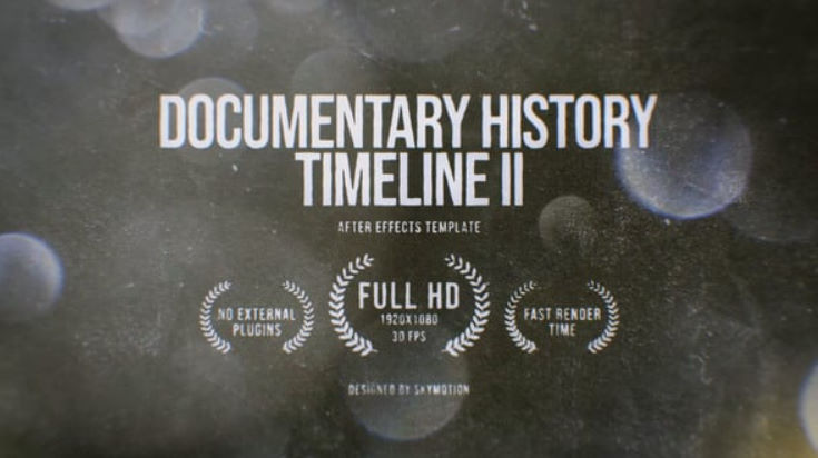 Videohive Documentary History Timeline 2
