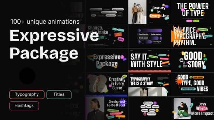 Videohive Expressive Pack