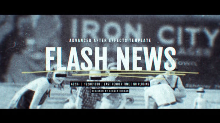 Videohive Flash News