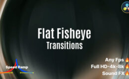 Videohive Flat Fisheye Transition