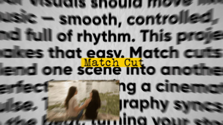 Videohive Match Cut Intro For After Effects