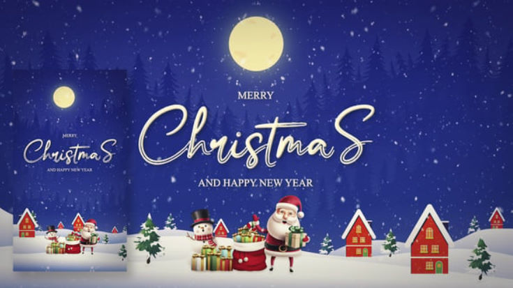 Videohive Merry Christmas Inrto