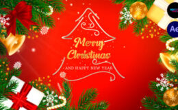 Videohive Merry Christmas and Happy New Year Wishes