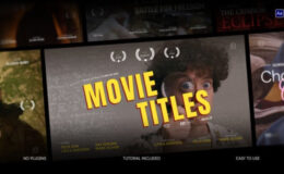 Videohive Movie Titels