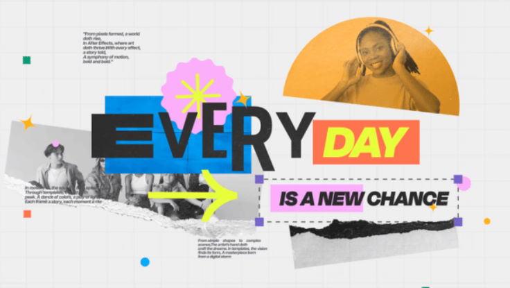 Videohive Ripped Typographic Intro