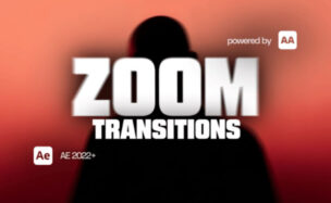 Videohive Zoom Transitions Pack: High-Energy Zoom In/Out & Rotate Zooms for After Effects