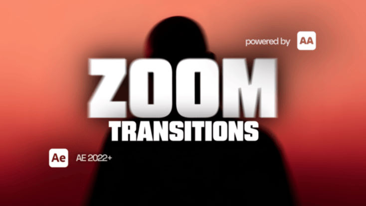 Videohive Zoom Transitions Pack: High-Energy Zoom In/Out & Rotate Zooms for After Effects