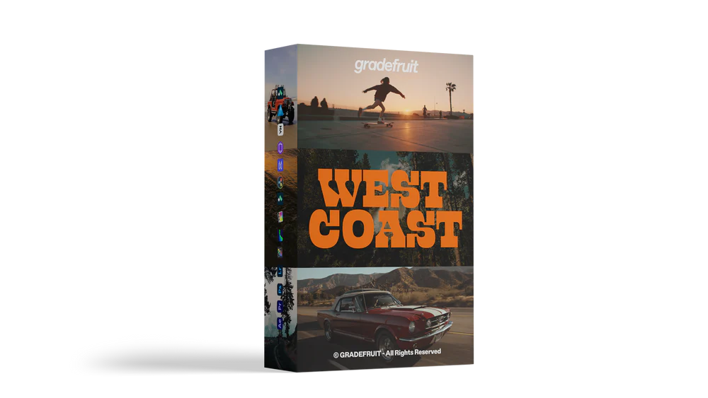 GradeFruit West Coast LUTs & LR Presets