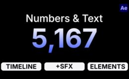 Videohive Number Counter & Text Animation