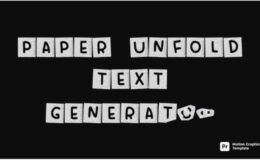 Videohive Paper Cut Text Generator MOGRT