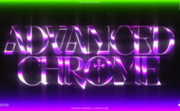 Videohive Advanced Chrome Typography | MOGRT
