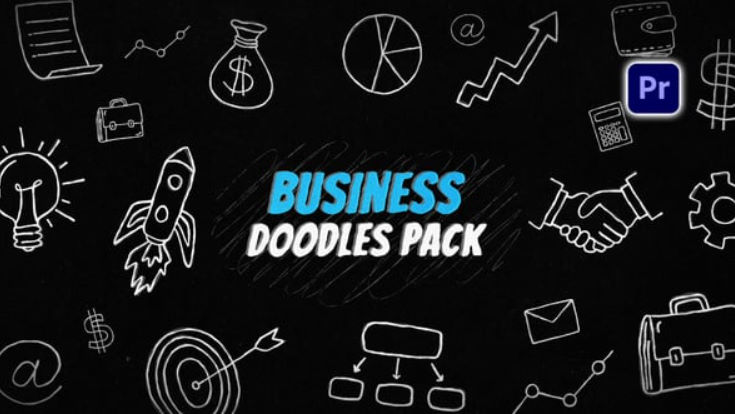 Videohive Business Doodles Pack
