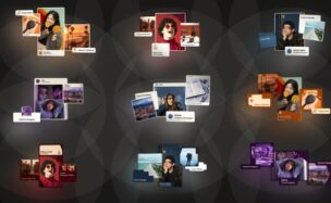 Videohive Floating Name Card