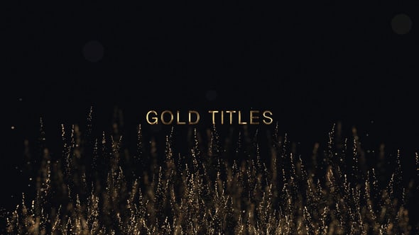 Videohive Gold Titles