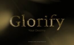 Videohive Luxury Gold Text