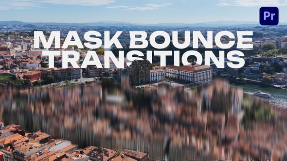 Videohive Mask Bounce Transitions