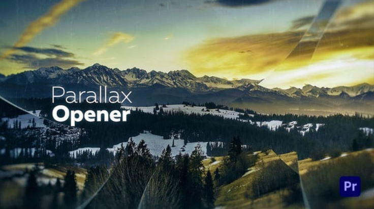 Videohive Parallax Opener For Premiere Pro