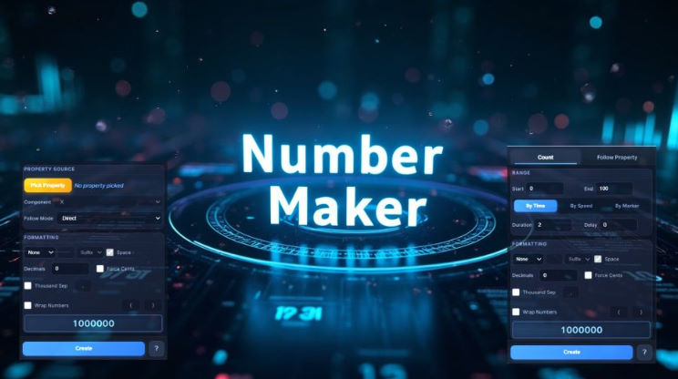 Aescripts Number Maker v1.3.0 Free Download