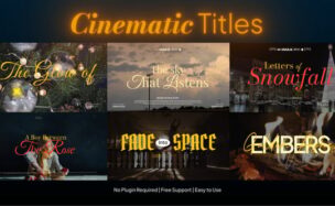 Movie Title Cinematic Free Videohive 