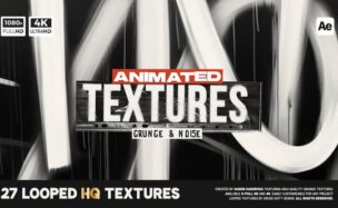 Videohive Animated Grunge & Noise Textures