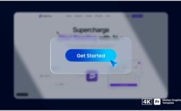 Glass SaaS Intro MOGRT Free Videohive 