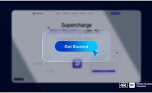 Glass SaaS Intro MOGRT Free Videohive 