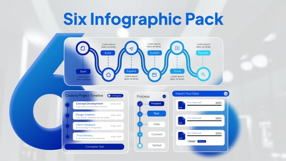 Videohive Infographic Pack