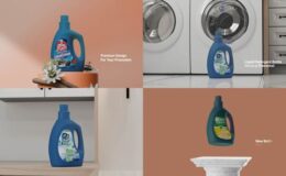 Videohive Liquid Detergent Bottle MOGRT
