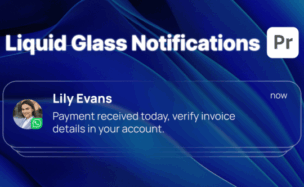 Videohive Phone Notifications (Liquid Glass Style)