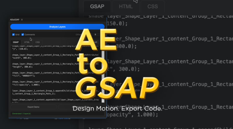 Aescripts AEtoGSAP v1.0 Free Download