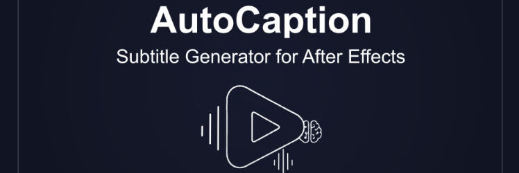 Aescripts AutoCaption