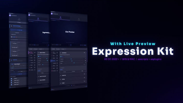 Aescripts Expression Kit v1.0.0 Free Download