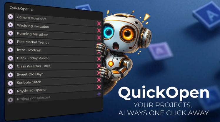 Aescripts QuickOpen v3.1.1 Free Download