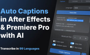 Aescripts Voice2Captions v2.1.0
