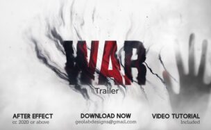 Videohive War Trailer Free Download After Effects
