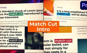 Videohive Website Match Cut Intro MOGRT