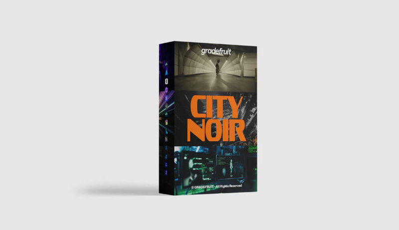 GradeFruit City Noir LUTs & LR Presets