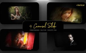 Videohive Modern Carousel Slides – Horizontal & Vertical (MOGRT)