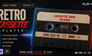 Videohive Cassette Tape Player | For Premiere Pro