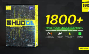 Videohive HUDGE | Premiere Pro | 1850+ UI HUD