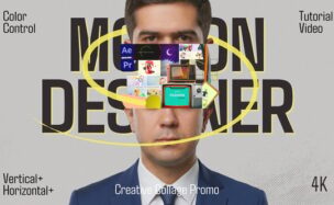Videohive Motion Designer Intro | Creative Portfolio Collage || MOGRT