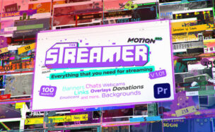 Videohive The Streamer (Premiere Pro) | Everything for Web • Twitch • Youtube • Live