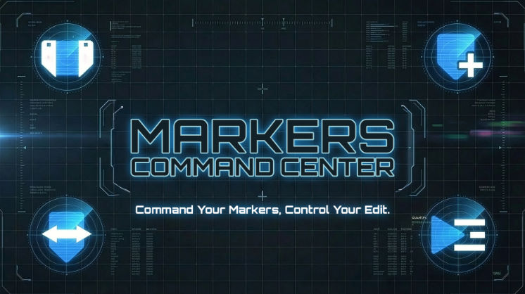 Aescripts Markers Command Center v1.5.0 Free Download