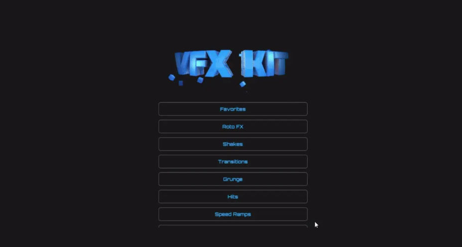 Stay Creative VFX KIT v2.0 For After Effects - INTRO HD