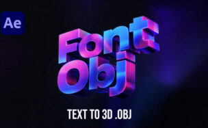 Aescripts FontObj V1.0 Free Download