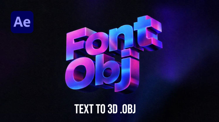 Aescripts FontObj V1.0 Free Download