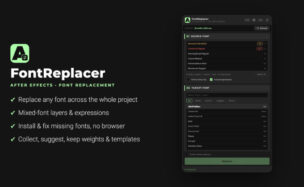 Aescripts FontReplacer v1.0