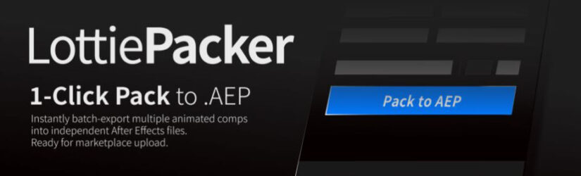 Aescripts LottiePacker
