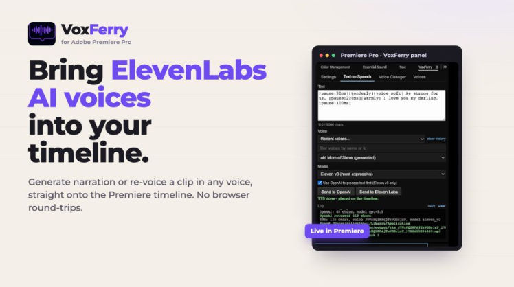 Aescripts VoxFerry v0.7.0 Free Download